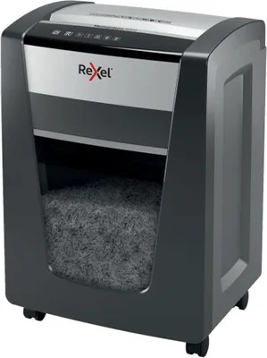 Obrázek produktu pro Skartovač dokumentů Rexel Momentum M515 s třískovým řezem P-5, 2 x 15 mm, až 15 listů, černý