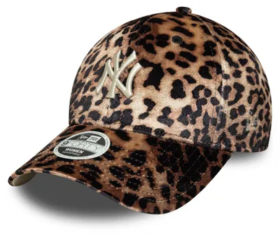 Produktbild von New Era 9FORTY Damen Cap New York Yankees MLB Leo Velour brown