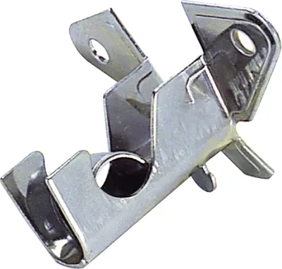Image de Support de barre 12 mm.Ø Plafond chromé