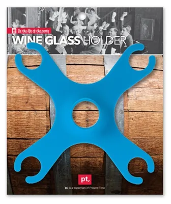 Image de Porte-verres pour 4 verres avec support pour bouteilles