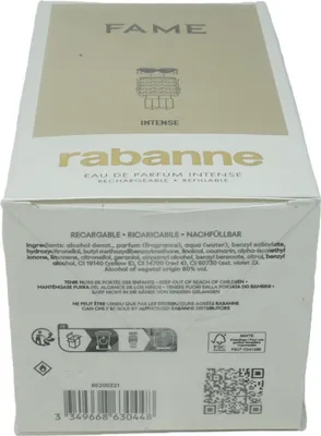 Obrázok produktu pre Paco Rabanne Fame Intense parfémová voda v spreji 80ml s možnosťou opakovaného plnenia