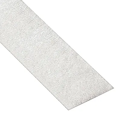 Klettband Lussseite selbstklebend, weiß, 50 mm x 3 m