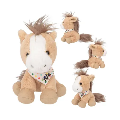 Produktbild von depesche vertrie SNUKIS plyšový kůň Bella 18 cm barevný