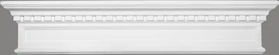 Produktbild von Mardom Zierelement Türaufsatz D2531 Profoam 250 x 90 x 1240 mm Weiß Türabschluss