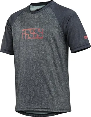 Produktbild von iXS Kinder Jersey Kurzarm Flow , Graphit Schwarz, S