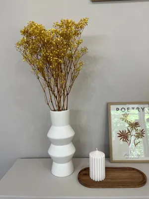 Produktbild von Gypsophila Schleierkraut konserviert 60-75cm für Vasen Trockenblumen Langlebig