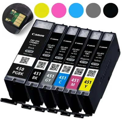 Obrázek produktu pro Sada originálních inkoustových náplní Canon PGI-450 CLI-451 MG5440
