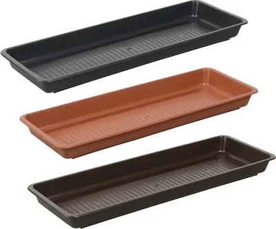 Zdjęcie produktu dla Nohel Taca ogrodowa GARDEN plastikowa Kolor: Antracyt, Szerokość: 60 cm