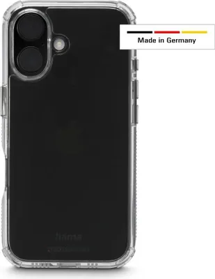 Produktbild von Hama Extreme Protect, Cover, Apple, iPhone 16, 15,5 cm (6.1"), Transparent