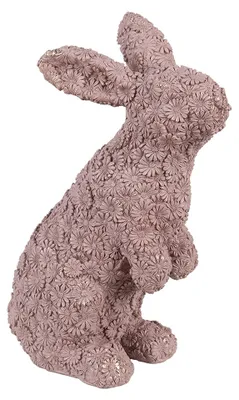 Obrázok produktu pre Clayre & Eef dekoratívna figúrka králika 19x11x26 cm ružový plast