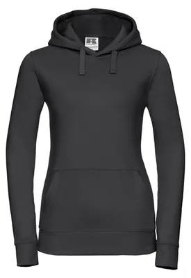 Produktbild von Russell - "Authentic" Kapuzenpullover für Damen LT3392 (XL) (Schwarz)