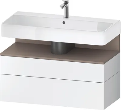 Produktbild von DURAVIT QA4395043180000 QTG WTU WH Ek. 990x470x590 Wß Mt. H