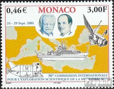 Produktbild von Briefmarken Monaco 2001 Mi 2569 (kompl.Ausg.) postfrisch CIESM
