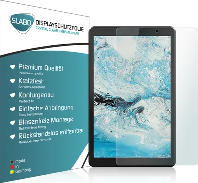 Produktbild von 2x Slabo Displayschutzfolie für Lenovo Tab M8 KLAR "Crystal Clear" (verkleinerte Folien) Displayfolie Schutzfolie Folie