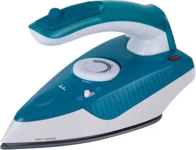 Produktbild von JATA JEPL2810, Dampfbügeleisen, Keramik-Bügelsohle, 1,9 m, Türkis, Weiß, Tasten, Scrollleiste, 1000 W