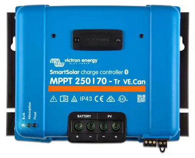 MPPT-Solarladeregler 250V 70A 12/24/36/48V Bluetooth