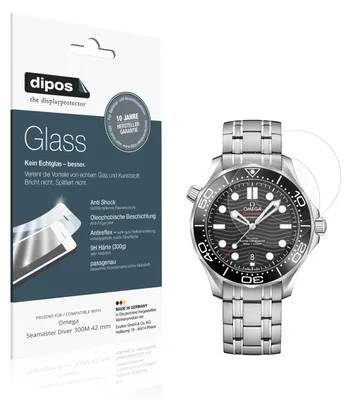Zdjęcie produktu dla 2x dipos GlassAR Omega Seamaster Diver 300M 42 mm