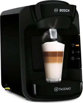 Produktbild von Bosch TAS3102, Pad-Kaffeemaschine, 0,8 l, Kaffeekapsel, 1300 W, Schwarz