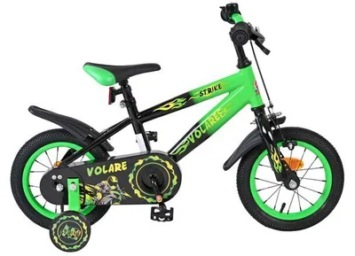 Produktbild von Volare Strike Kinderfahrrad - Jungen - 12 Zoll - Schwarz Grün
