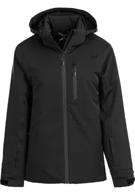 Produktbild von WHISTLER Skijacke Jada Jr mit kuscheliger Kapuze 1001 Black 128