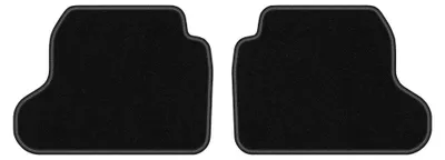 Immagine prodotto di Tappetini posteriori in moquette per BMW 1 F22 2011-2019 (coupé) – 2 pezzi, neri, su misura – Wielganizator LUX
