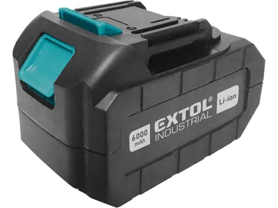 Immagine prodotto di Batteria ricaricabile Extol Industrial (8791115B6) 18V, Li-Ion, 6000mAh