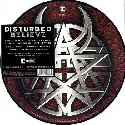 Image de Disturbed - Believe (Picture Disc) (LP)