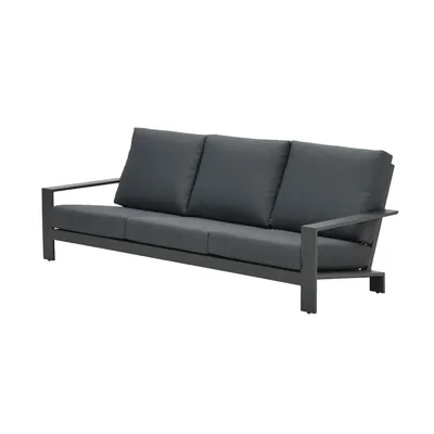 Produktbild von Garden Impressions Lincoln 3-Sitzer Bank - carbon black - reflex black