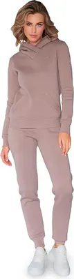 Produktbild von Trainingsanzug Kakao L Jogginganzug Sportanzug Streetwear Fitness Laufen Frauen