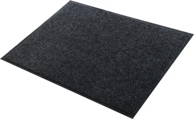 Produktbild von Homeline Schmutzfangmatte Fußmatte 120 x 80 cm schwarz gummierte Rückseite