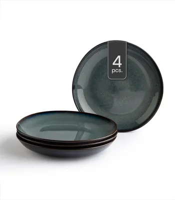 Produktbild von Schalen - 28 x 27 cm - Grau - Braun - Steingut - 4er Set
