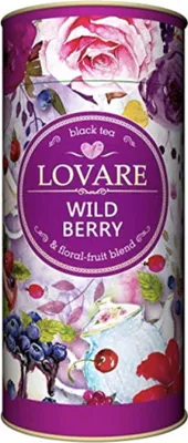 Produktbild von LOVARÉ Wild Berry 80g (sypaný, černý čaj)