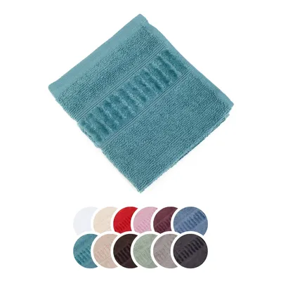 Produktbild von liebling Seiftuch Bio Baumwolle, Serie Organic, 500 gr. / m², 30 x 30 cm, 60 Grad, saugstark, schnelltrocknend, knitterarm,  petrol
