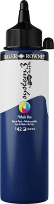 Produktbild von Daler Rowney System3 Acrylfarbe Phthalo Blue 250 ml 1 Stck