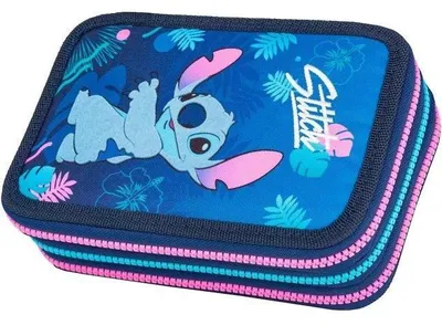 Produktbild von CoolPack Federtasche Disney Stitch 3 Fächer 46 Teile