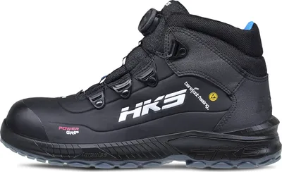 Produktbild von HKS Sicherheitshalbstiefel Unisex S3 ESD Nanotech glatt TPU-PU BOA-Drehverschluss "BFS 80 BOA" 44