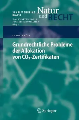 Produktbild von Grundrechtliche Probleme der Allokation von CO2-Zertifikaten