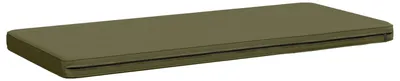 Imagen del producto de vidaXL Cojín para banco, modelo VUGHT, 1 unidad, 100% poliéster, color verde oliva