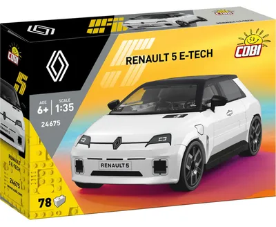Obrázek produktu pro Cobi Cars 24675 Renault 5 E-Tech bílá 24675