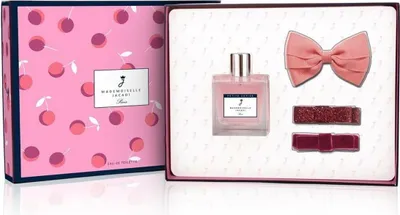 Produktbild von Jacadi Mademoiselle Petite Cerise Geschenkset Eau de Toilette 100ml/3x Hair Clips - For Kids