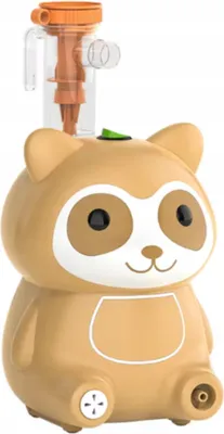 Produktbild von Kompressor-Inhalator-Vernebler Happy Bear 3 Stufen, Leise, Für Familien