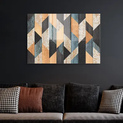 Image de Wallity, UV-664 - 45 x 65, tableau acrylique, multicolore, 100 % verre trempé, 45 x 65 cm