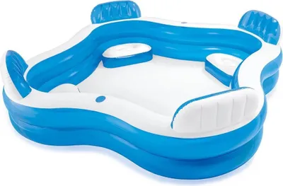 Produktbild von Aufblasbarer Pool mit Sitzplätzen 229 x 229 x 66 cm INTEX 56475