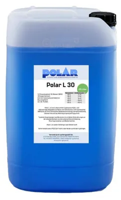 Produktbild von Polar L-MPG Glykol Frostschutzmittel, Propylenglykol 30% Gemisch 25 Liter
