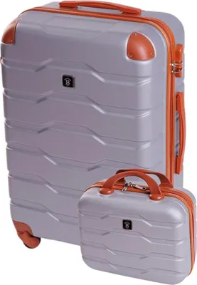 Produktbild von Reisekoffer BERTOO Firenze - Silber Set 2in1 L