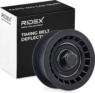 Produktbild von RIDEX 313D0013 Umlenkrolle Zahnriemen Ø56,0mm für VW Golf IV Schrägheck (1J1) GOLF VI (5K1) Golf V Schrägheck (1K1) POLO (9N) Polo Schrägheck