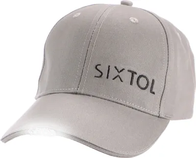 Obrázek produktu pro LED kšiltovka Sixtol se světlem B-CAP 25lm, nabíjecí, USB šedá