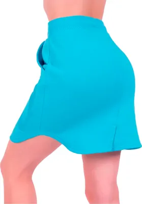 Zdjęcie produktu dla Nebulus spódnica KIARA damska, spódnica casual, spódnica letnia, P6812 - damska, turkusowy, XL/42