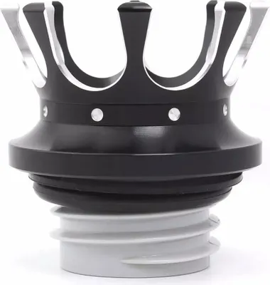 Immagine prodotto di Tappo serbatoio per Chopper / Custombike Standard TS5 nero-argento CB5197