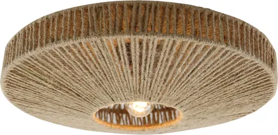 Produktbild von Olucia - SANNY - Deckenleuchte - Braun / Schwarz